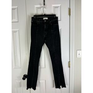 Abercrombie & Fitch Womens Black Skinny High Rise Jeans Size 27/4